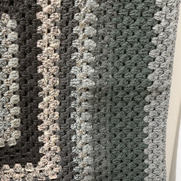 Stroller, Car, Lap, Bassinet, Crib Blanket Handmade Crocheted NEW - Picture 10 of 16